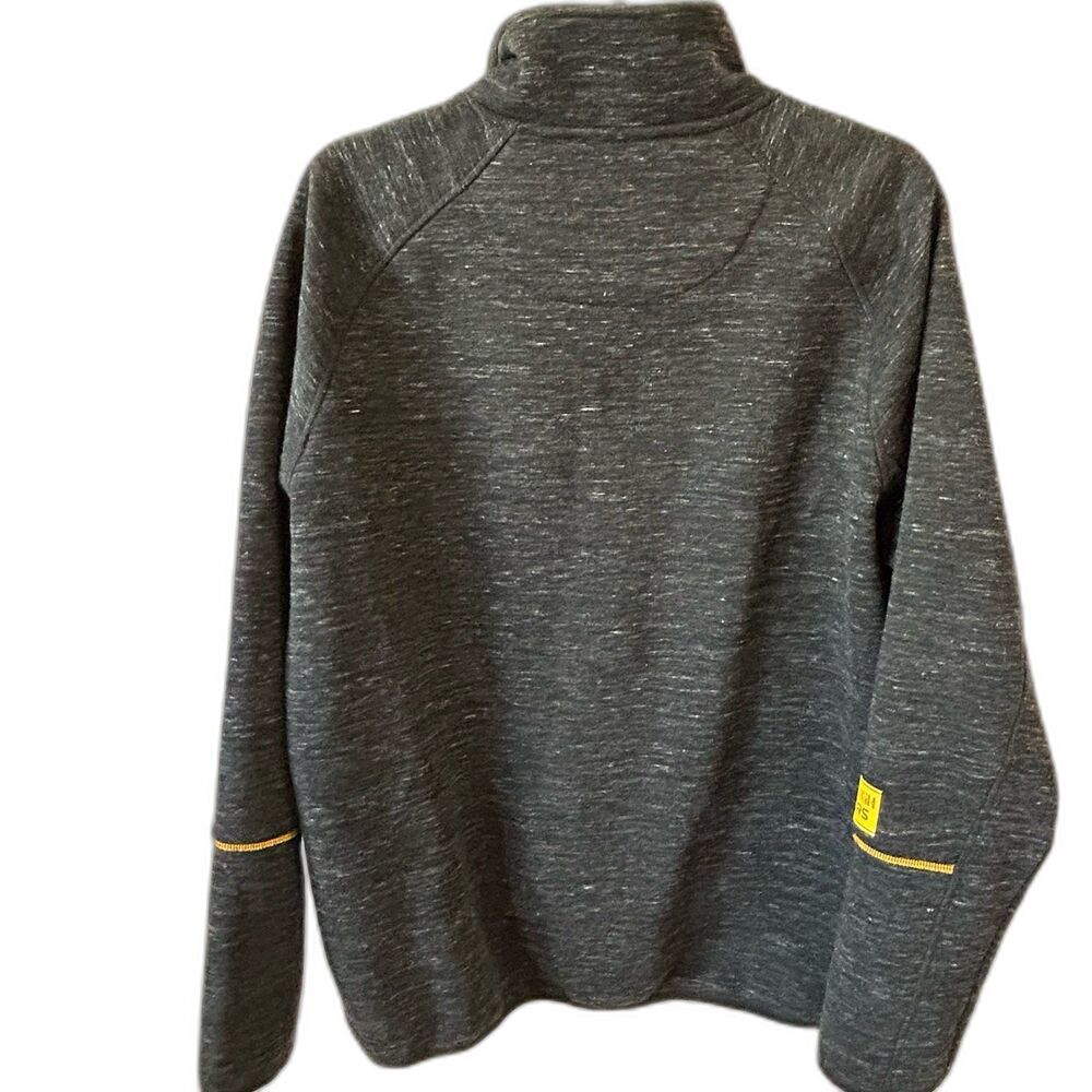 NFL Jacket Men’s Size Large Color Gray Pittsburgh Steelers Full Zip Sweater - Picture 4 of 9